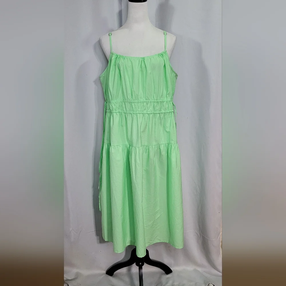 Women's Mint Green Tiered Sundress - Universal Thread - Picture 2 of 11